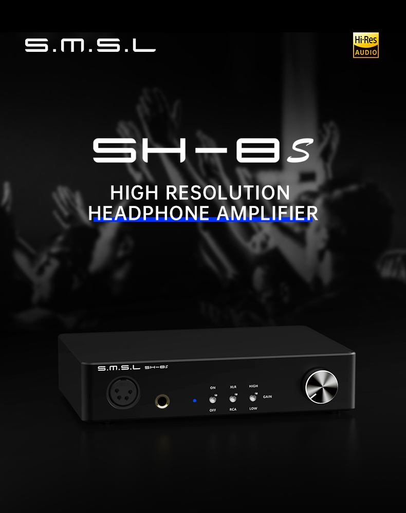 ขาย SMSL SH-8S แอมป์ตั้งโต๊ะรองรับ Hi-Res ประกันศูนย์ไทย