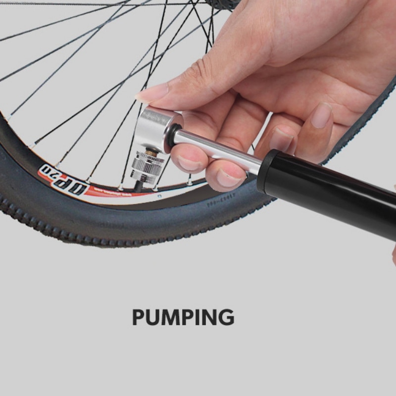 สูบจักรยานแบบพกพา TB MINI อลูมิเนียม CNC u200b