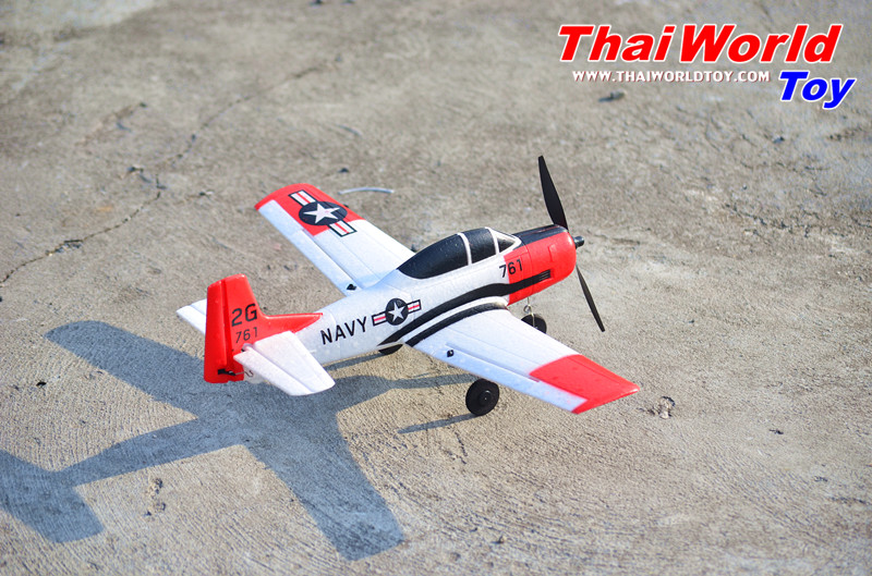 T-28Trojan 4ch Mini Rc 6G