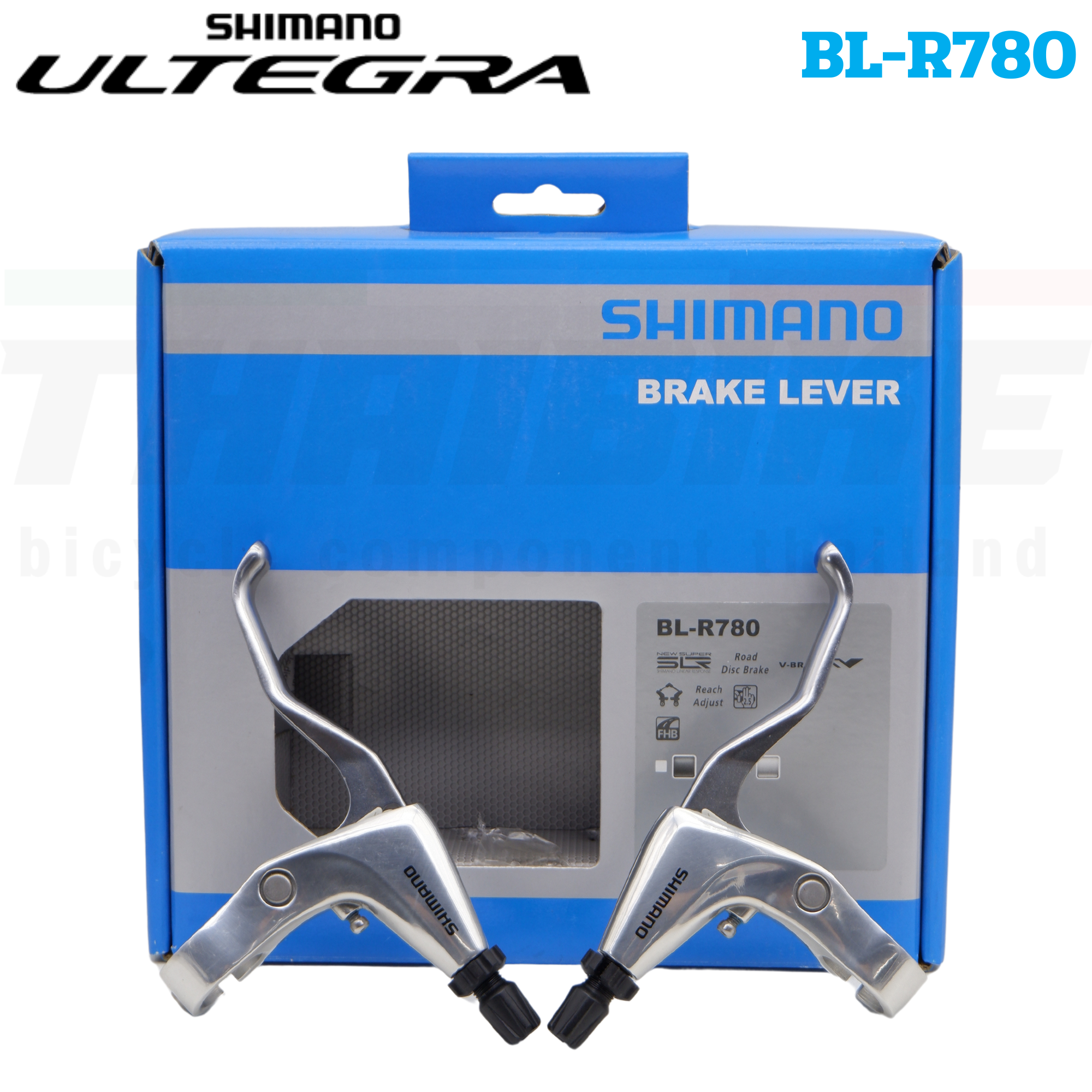 มือเบรคจักรยานใส่แฮนด์ตรง SHIMANO รุ่น BL-R780-R/L