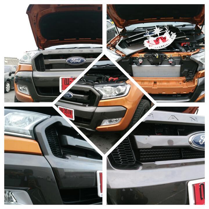ตะแกรงรุ่น FORD RANGER (นัดติดตะแกรงกันหินกันแมลงหน้างานเท่านั้น)