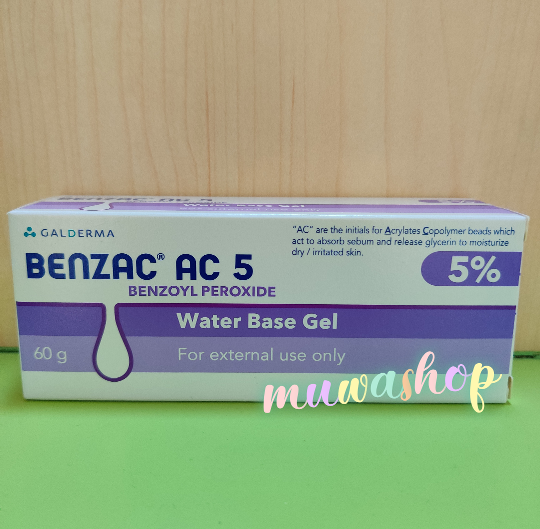 Benzac AC 5% ขนาด 60 กรัม