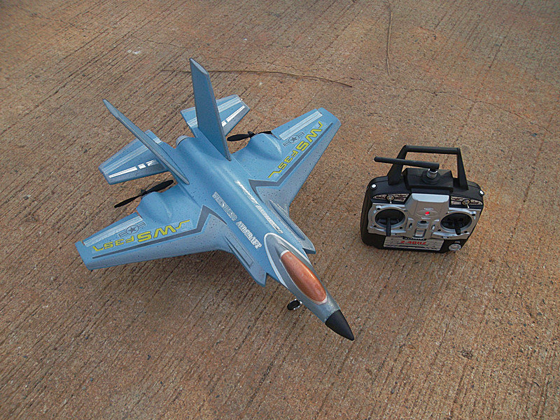 F-35a lightning เครื่องบินบังคับความเร็วสูง 4 ch