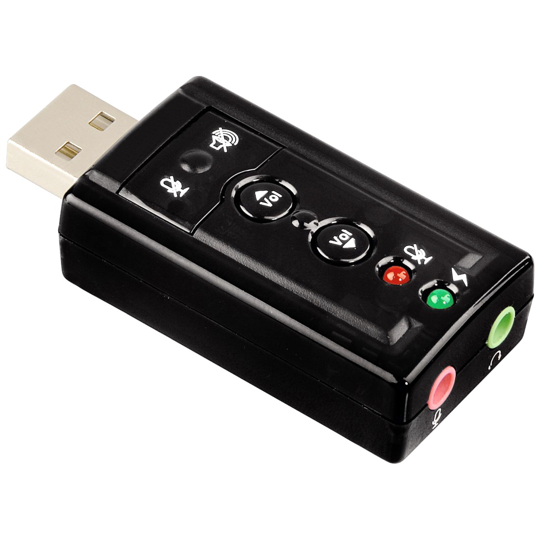 ขาย X-tips USB Soundcard จำลองเสียงแบบ 7.1 channel รองรับหูฟัง และ ไมค์สำหรับ PC Notebook