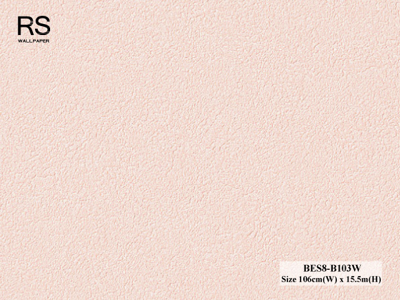 วอลเปเปอร์สีชมพูอ่อน BES8-B103W