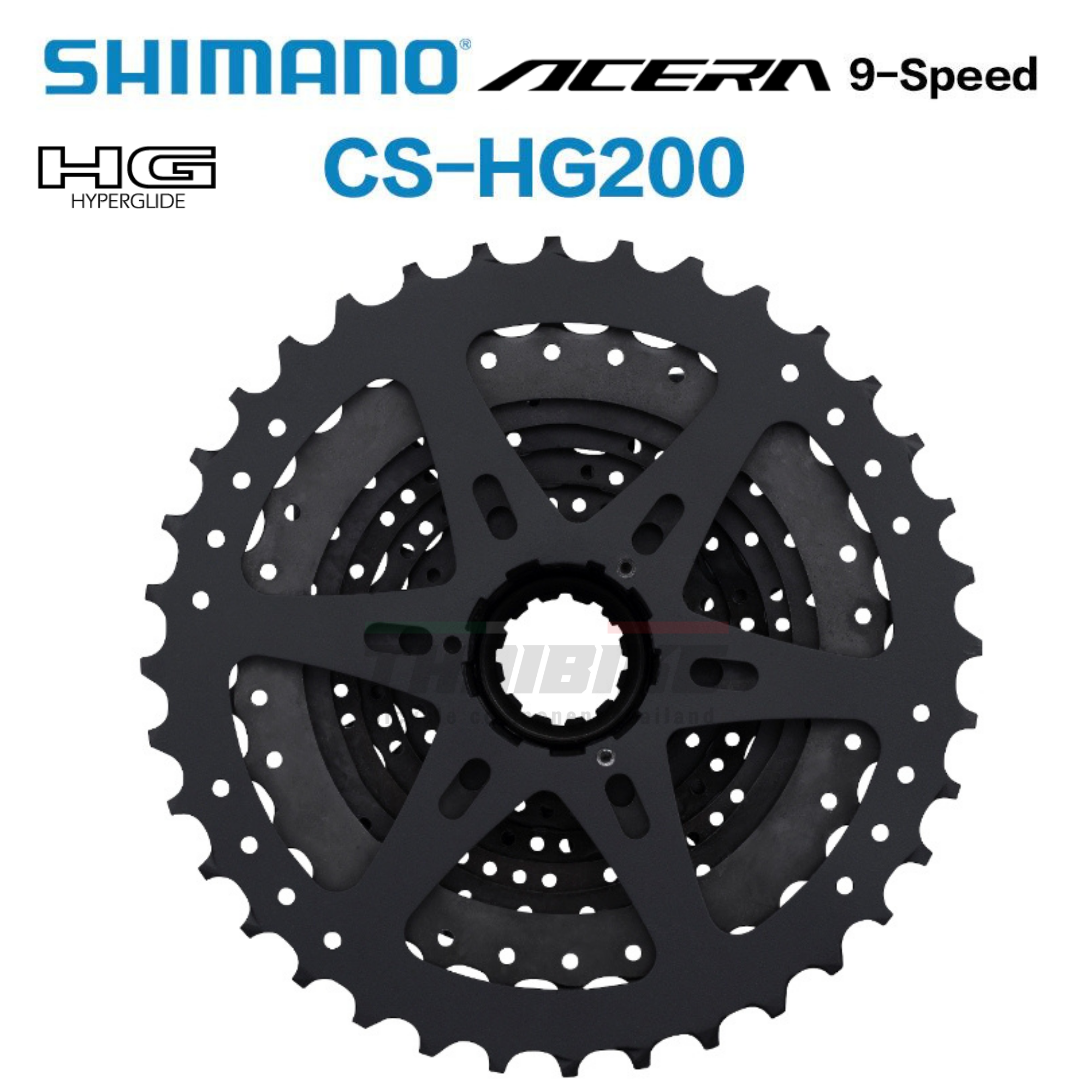 สเตอร์ เฟืองจักรยานแบบสวม SHIMANO ACERA CSHG200-9 9-SPD