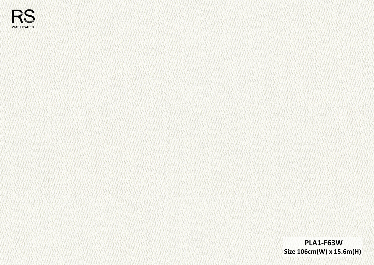 วอลเปเปอร์ สีขาว PLA1-F63W