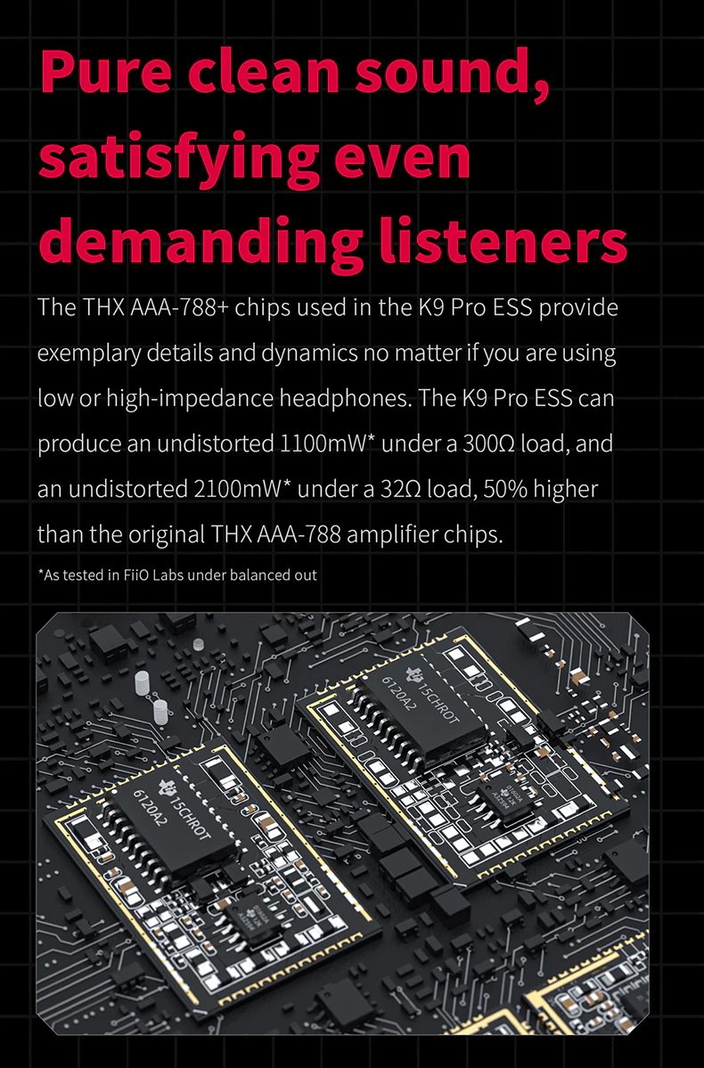 ขาย FiiO K9 PRO DAC/Amp ระดับเรือธง ประกันศูนย์ไทย