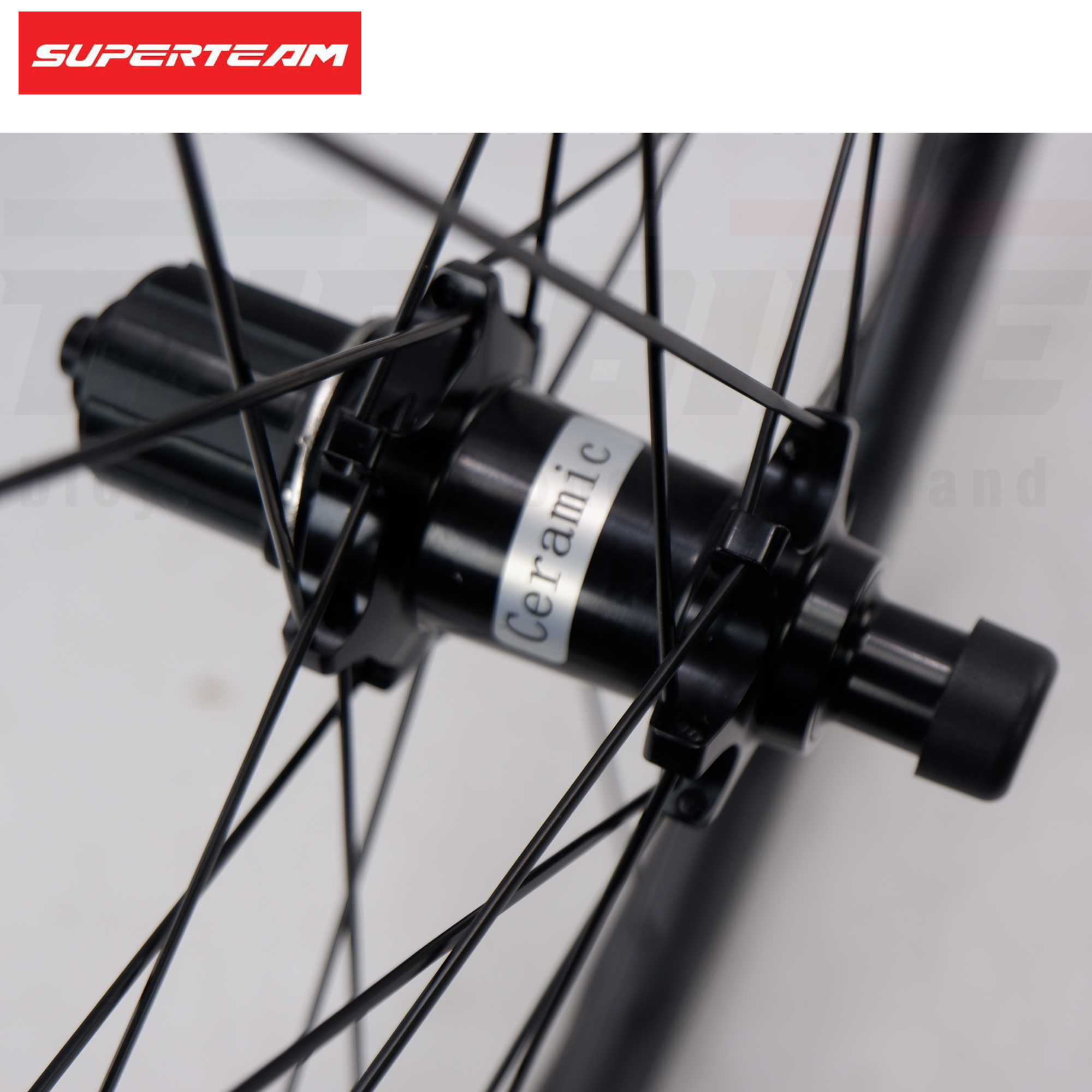 ล้อจักรยานเสือหมอบคาร์บอนดิสก์เบรค/ริมเบรค Superteam curve pro 2 DISCBRAKE/RIMBRAKES