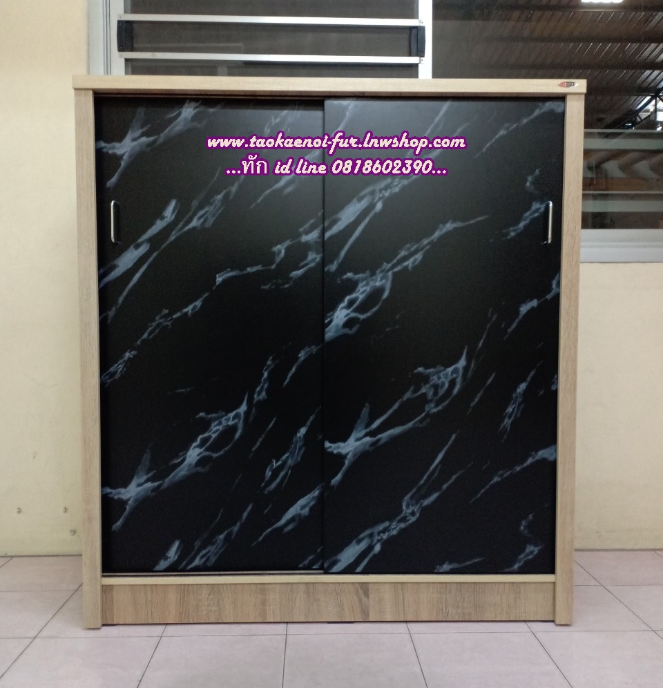 WCD-201SL ตู้เสื้อผ้าเด็กบานเลื่อน 120 ซม.