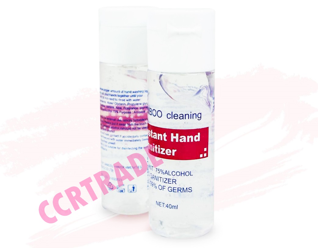 เจลแอลกอฮอล์ 75% ขวดบีบ 40 ML.