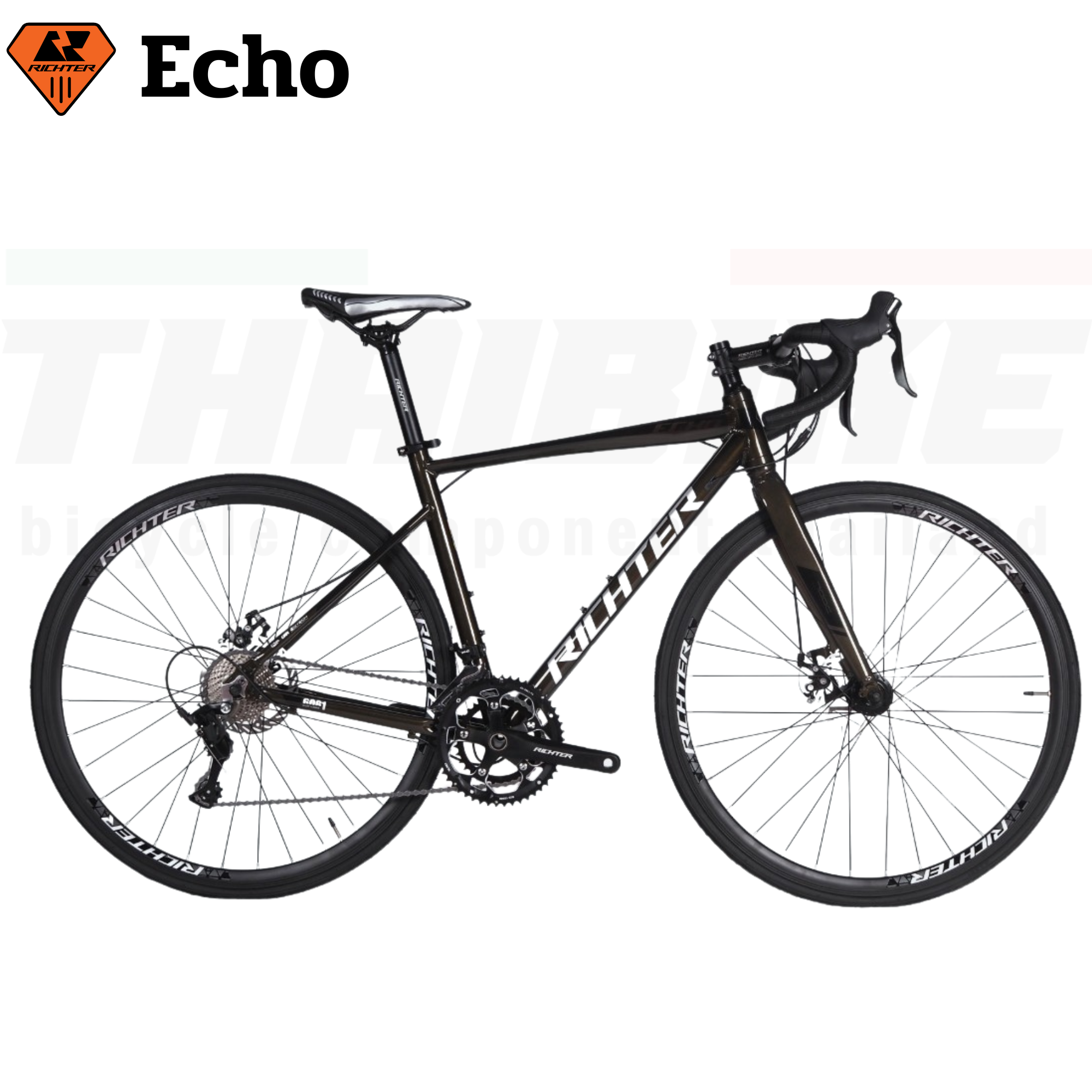 จักรยานเสือหมอบดิสก์เบรค Richter Echo อลูมิเนียม 20SPD 700C