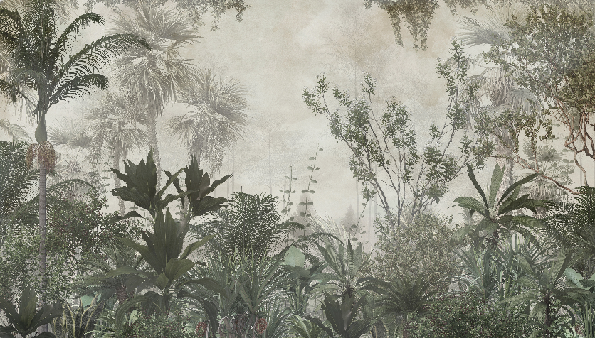 วอลเปเปอร์ภาพป่าเขตร้อน Tropical (สั่งผลิต)