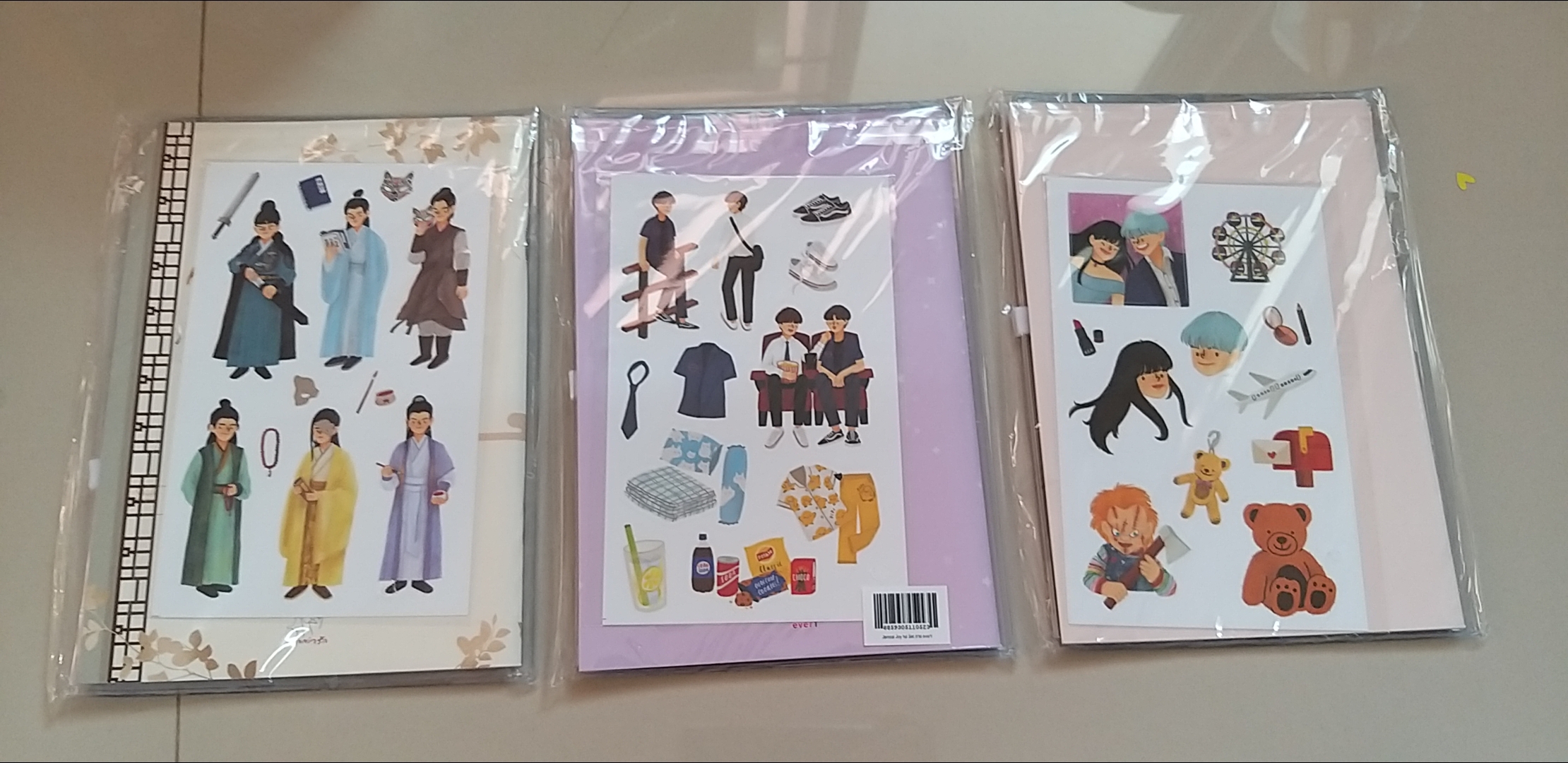 สมุดโน๊ต+แฟ้ม+สติกเกอร์ Jamsai Joyful