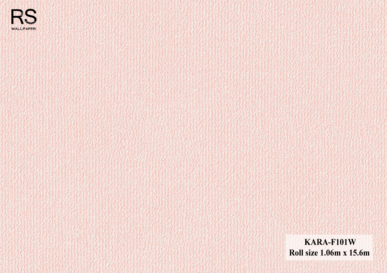 วอลเปเปอร์ สีชมพูอมโอรส KARA-F101W