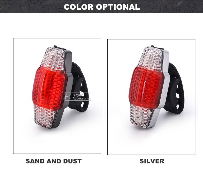 ไฟเลี้ยวไฟเบรคจักรยานแบบ AUTO ยี่ห้อ NQY รุ่น AQY-0101