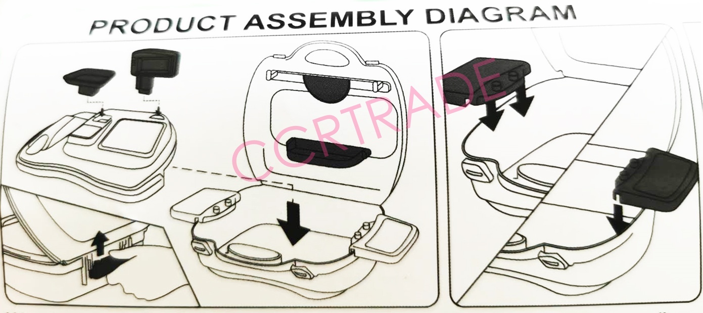 เซ็ทซุปเปอร์+รถเข็นกระเป๋าหิ้ว 21x23 ซม.(1x3)