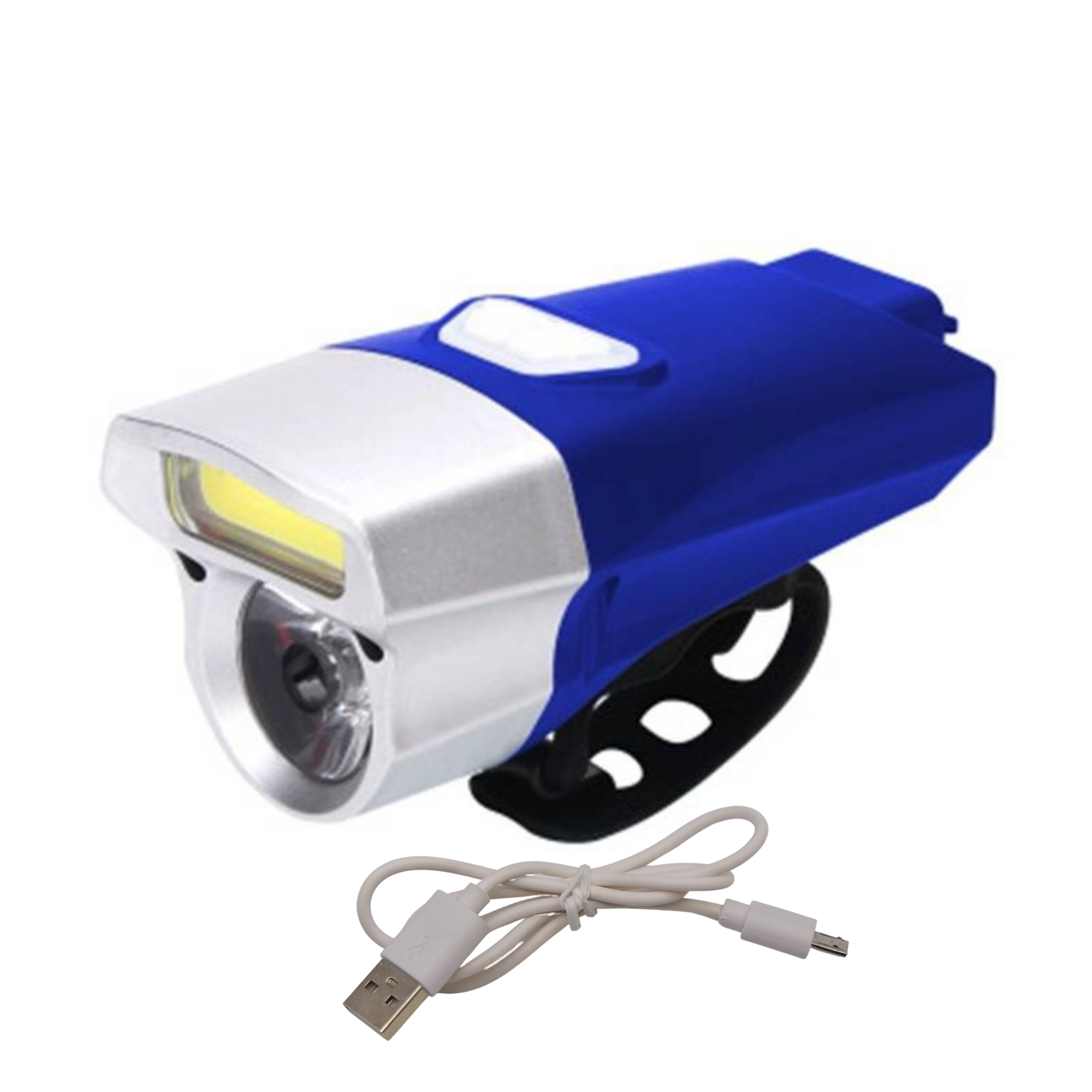 ไฟหน้าจักรยาน แบบสองหลอด แยกบังคับ DOUBLE LIGHT