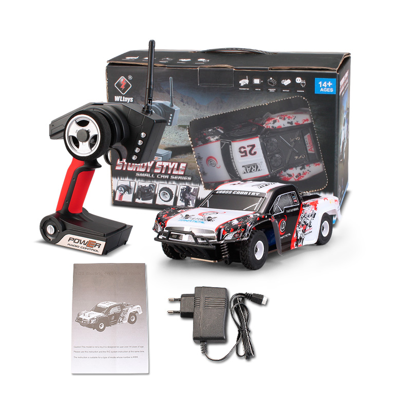 WL-K999 Mini Rc Car 1:28 Hi-Speed 30Km/h