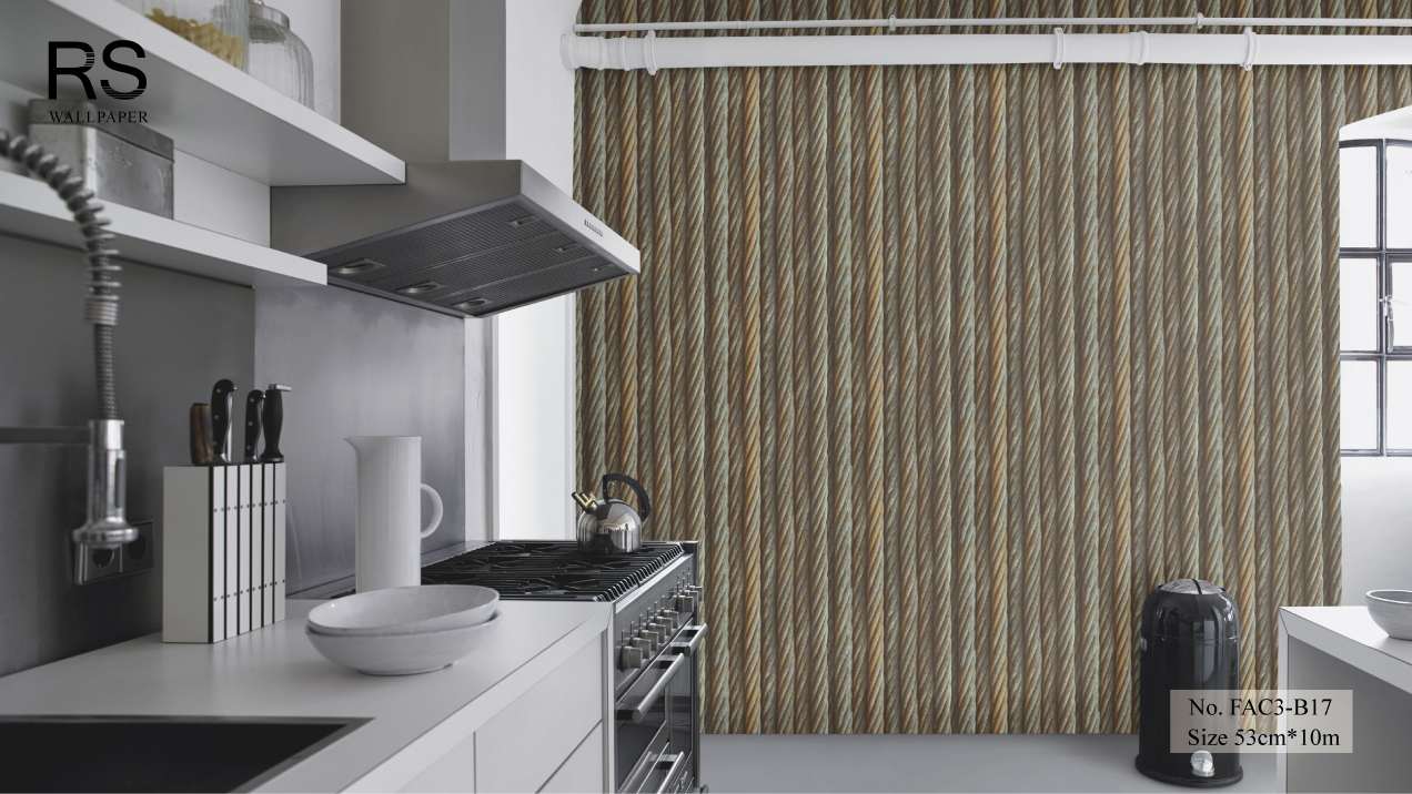 วอลเปเปอร์เยอรมัน สไลต์โมเดิร์นลายเชือก No.FAC3-B17