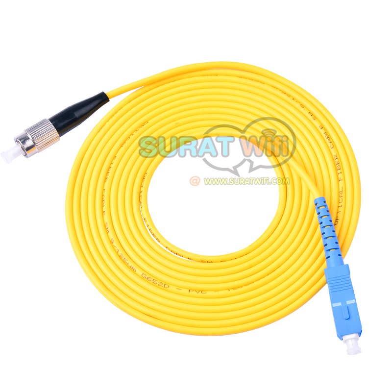 FC-SC Fiber Optical Patch Cord ยาว3เมตร