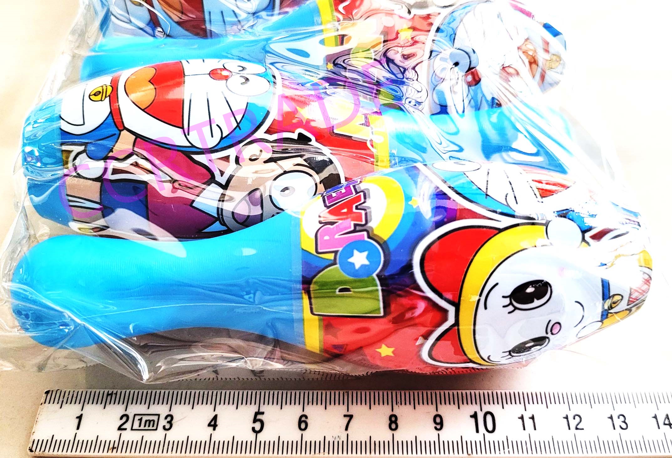 เซ็ทโบว์ลิ่งโดราเอม่อน 8 ชิ้นถุง PVC 18x33 ซม.(ลิขสิทธิ์แท้)(1x3)