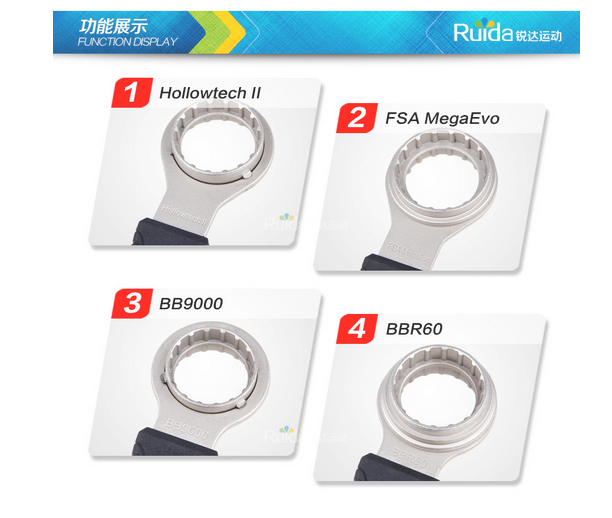 ประแจถอดกะโหลกกลวงจักรยาน BIKE HAND YC-304BB