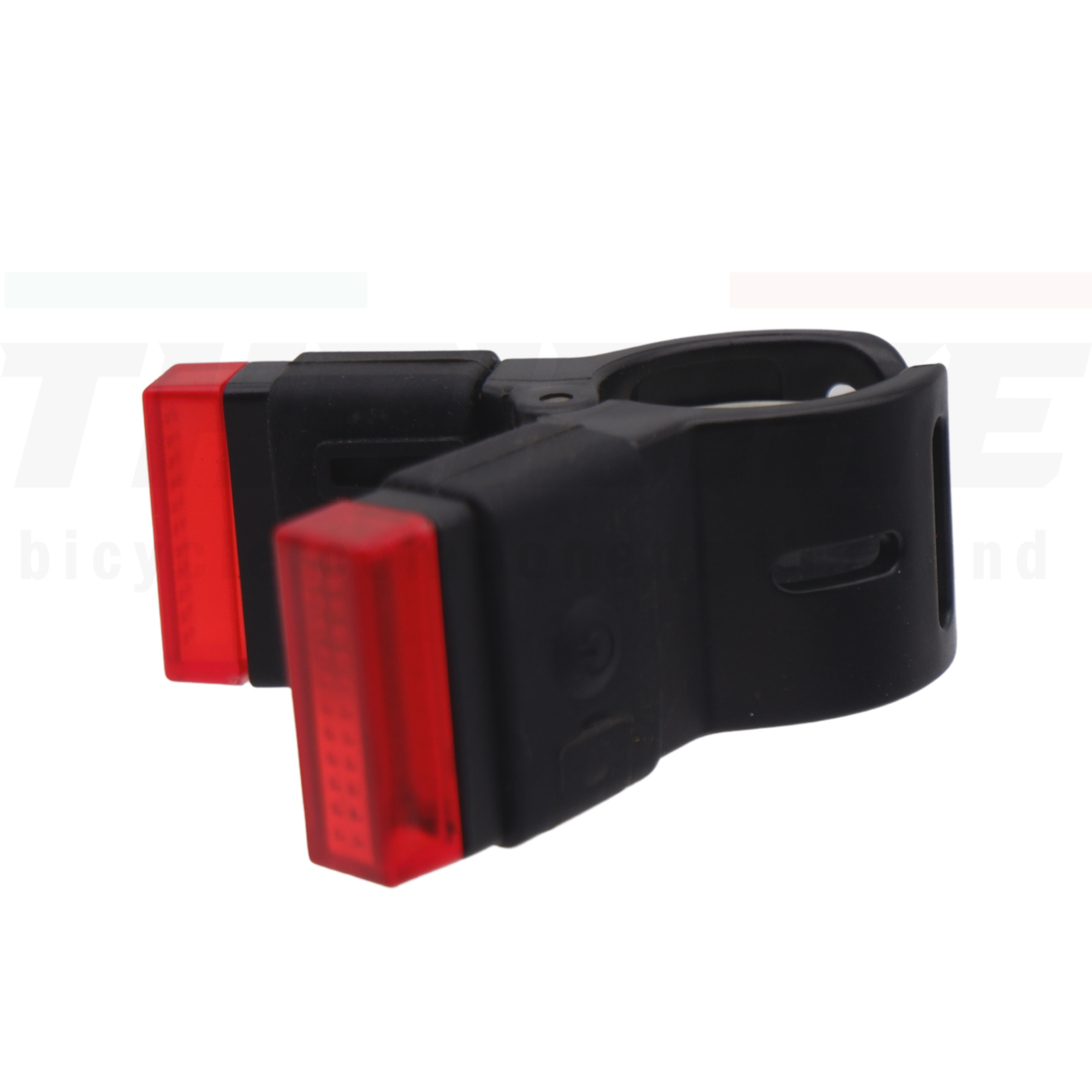 ไฟท้ายจักรยานชาร์จ USB COB หนีบหลักอาน ใช้งานง่าย