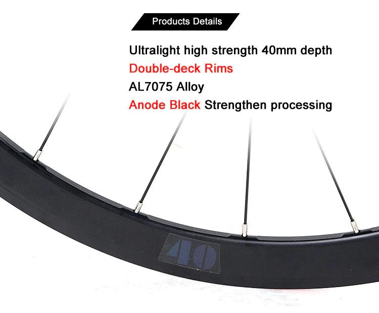 ล้อ RETROSPEC RS90 ultralight aluminum ขอบ 40