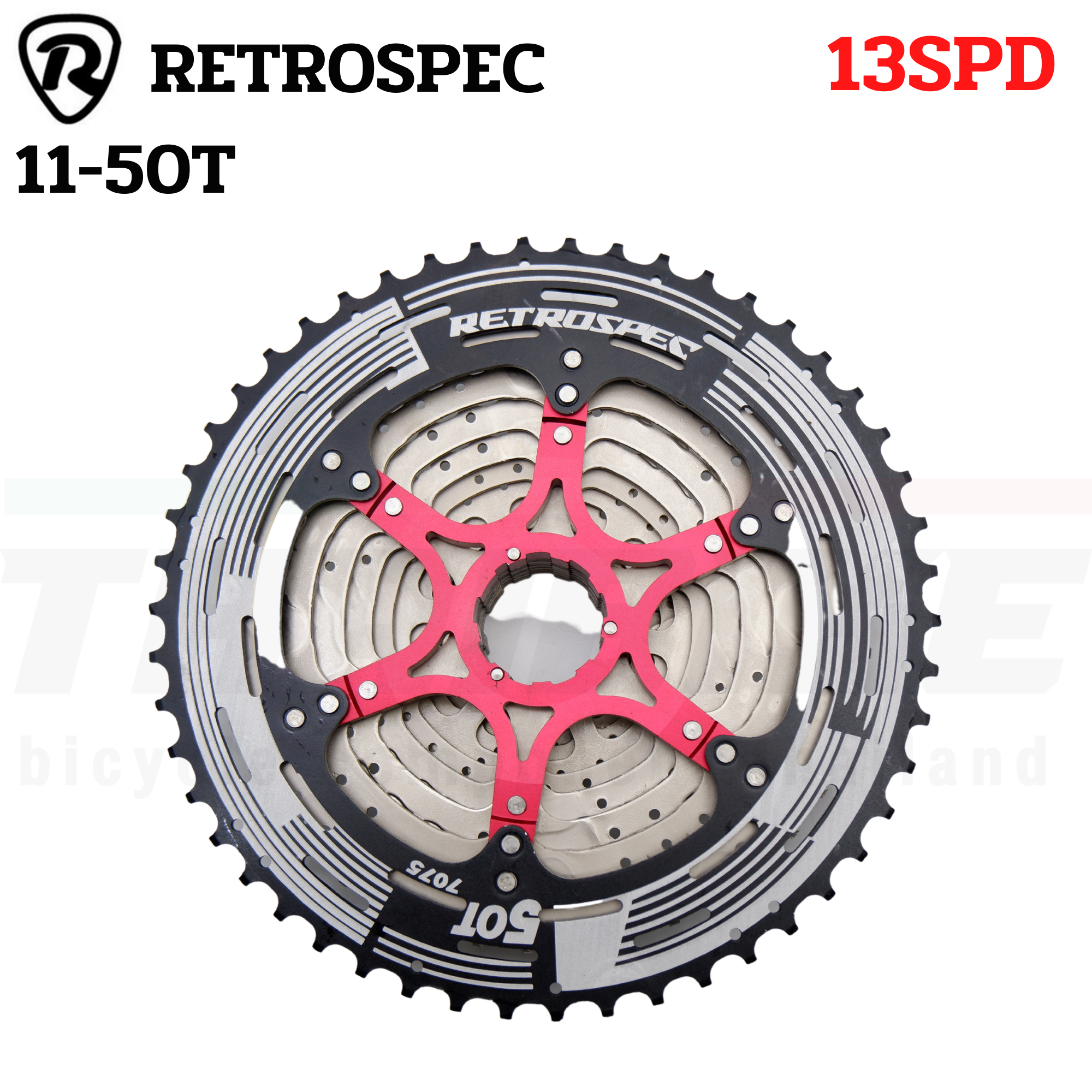 เฟืองจักรยานเสือภูเขา RETROSPEC 13SPD ขนาด 11-50T