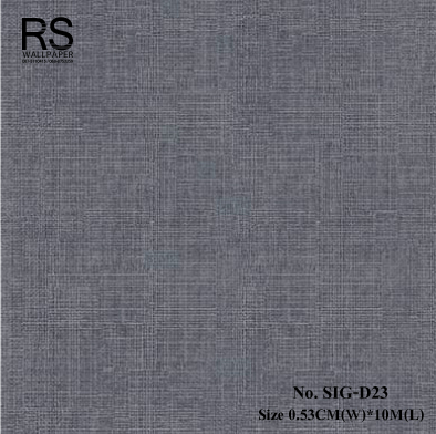 วอลเปเปอร์ สีเทาเงินลายกระสอบ No.SIG-D23
