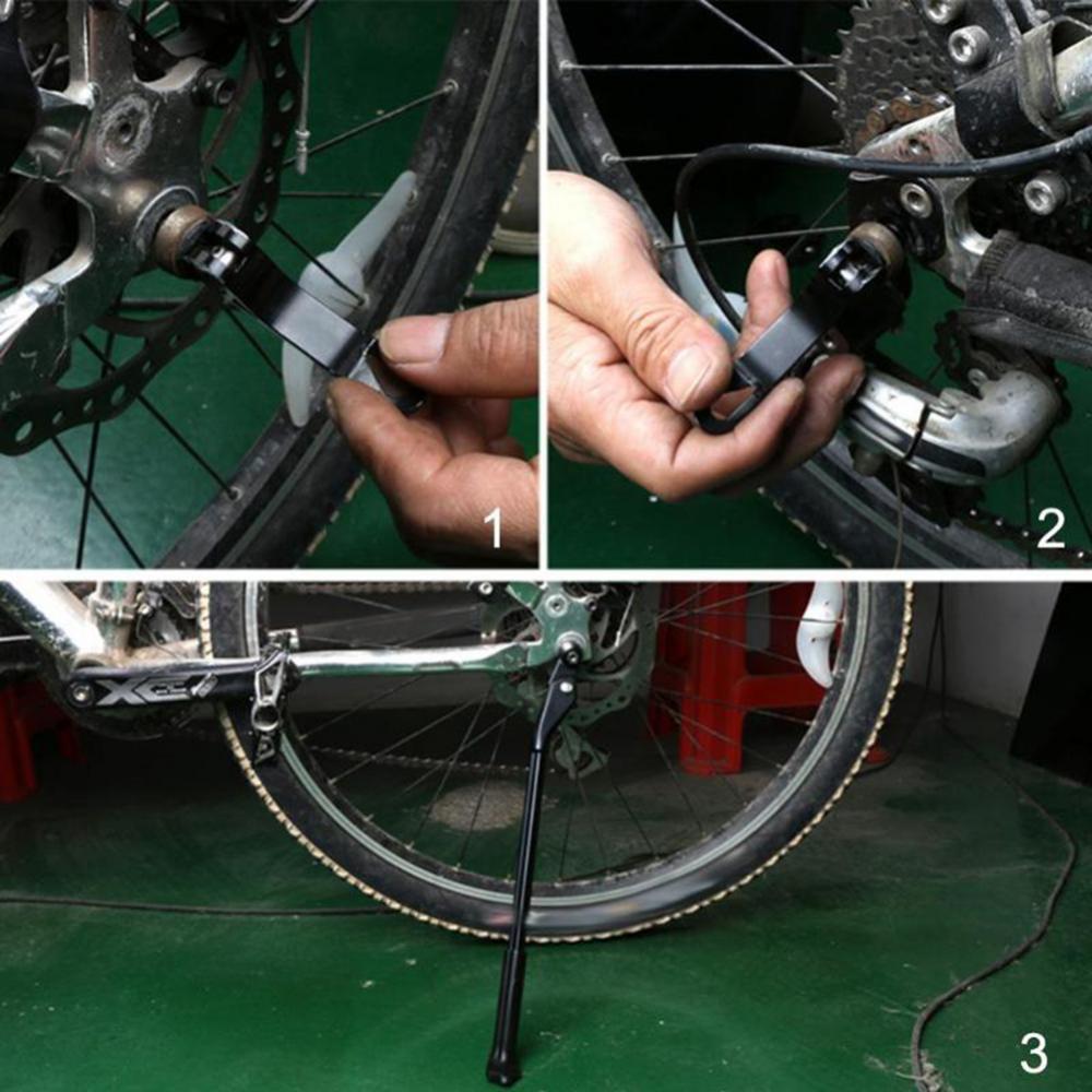 ขาตั้งจักรยานแบบอลูมิเนียมเสียบแกนปลด TAG-B น้ำหนักเบา ติดตั้งง่าย