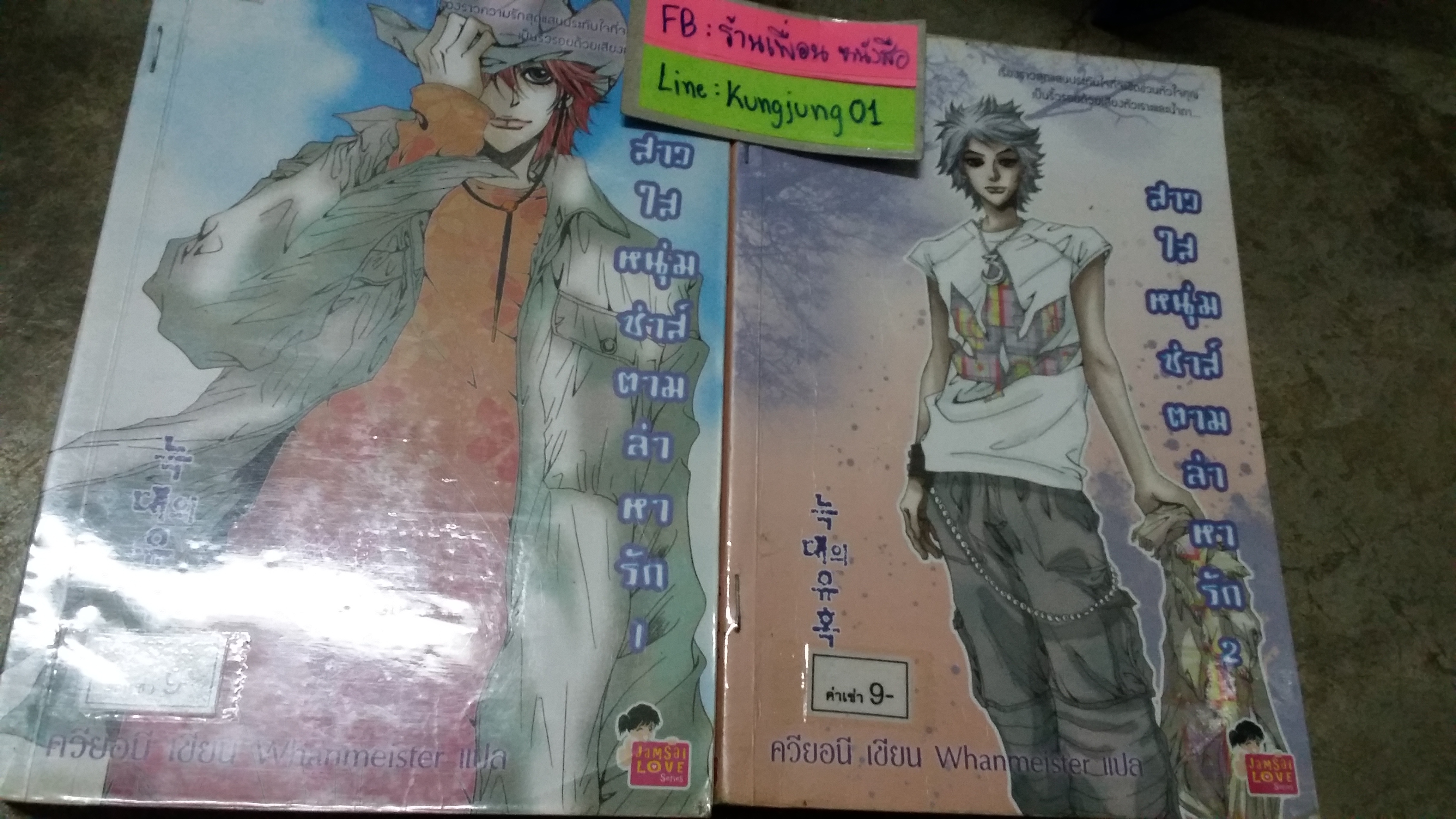 สาวใสหนุ่มซ่าส์ ตามล่าหารัก 1-2 จบ (การ์ตูนสี)
