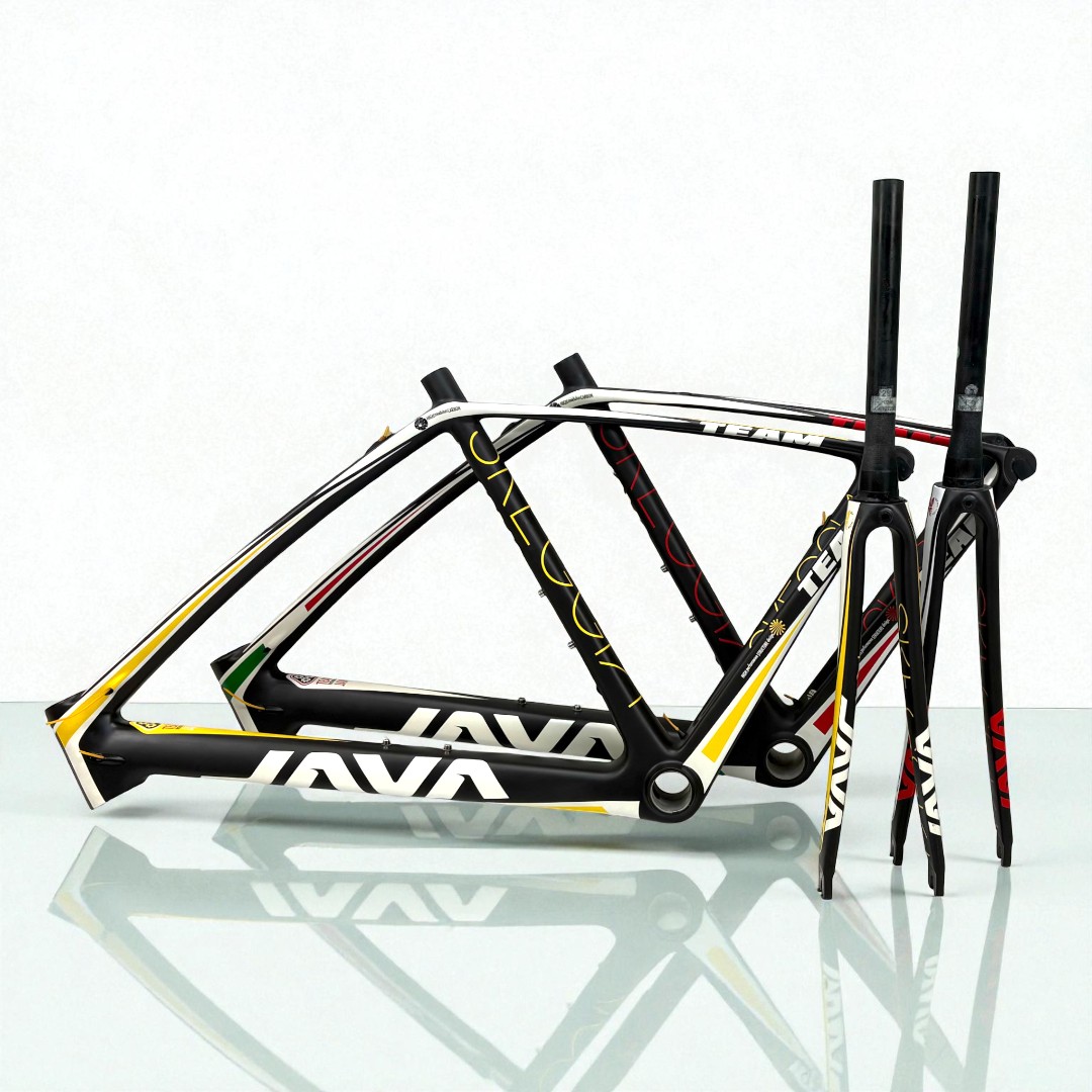 🚴♂️ เฟรมเซ็ต JAVA TEAM SKEGGIA (น้ำหนักเบาสุดเพียง 870กรัม!)