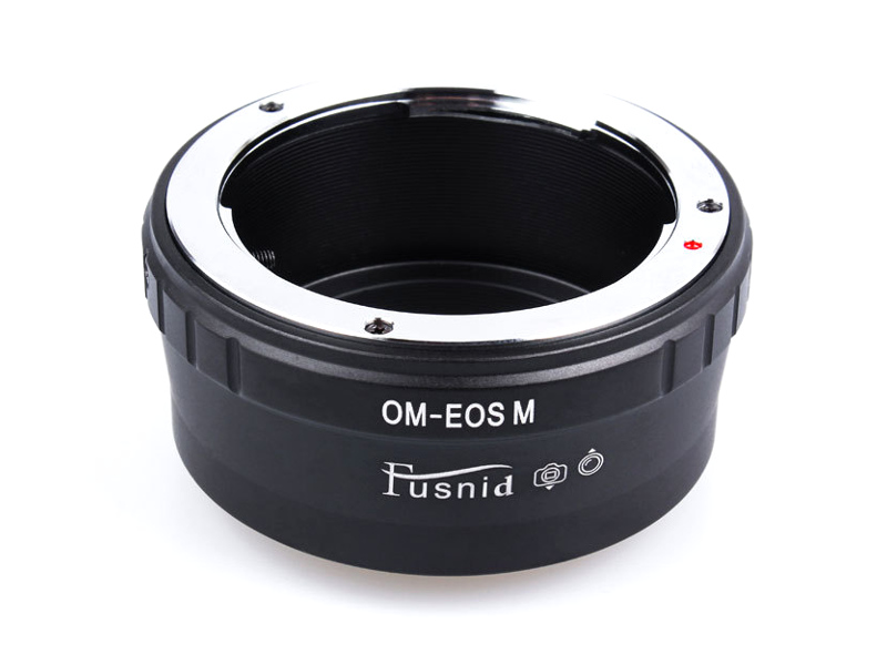 OM-EOSM OM-EFM Lens Mount Adapter Olympus OM Lens to Canon EOS M EF-M Mount Camera