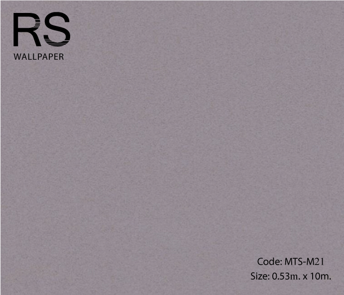 วอลเปเปอร์พื้นเรียบสีเทาเข้มอมสีน้ำตาล MTS-M21