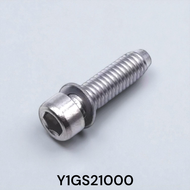 น็อตยึดขาจานซ้าย Shimano แท้ รุ่น Y1GS22100(M6x19) Y1E512100(M6x15)