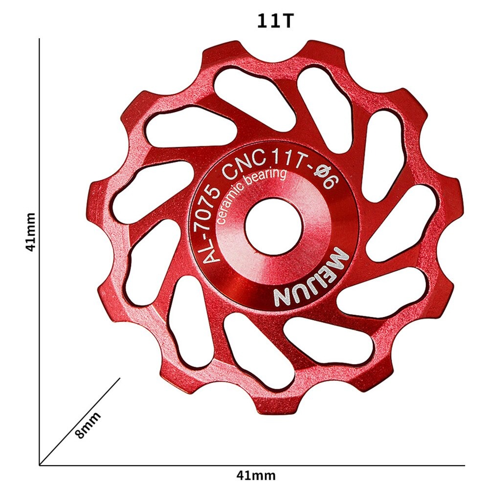 ลูกกลิ้งตีนผีจักรยาน MEIJUN BEARING CERAMIC เซรามิค 11/13T