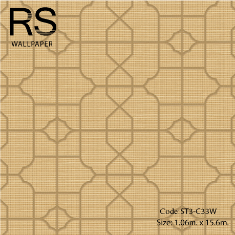 วอลเปเปอร์ลายฉลุโมเดิร์น ST3-C33W