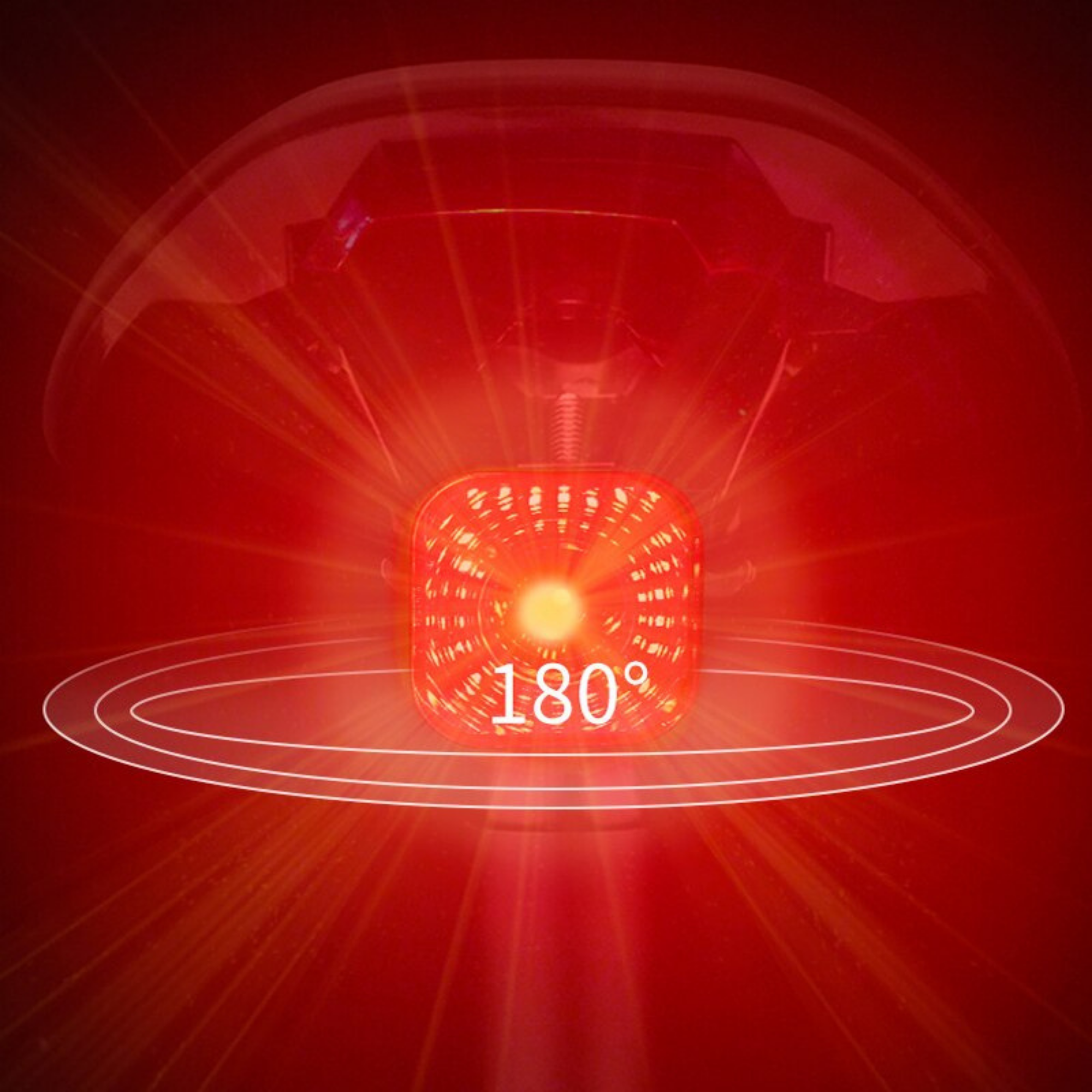 ไฟท้ายจักรยานออโต้เบรค MEROCA 500mAH Bicycle Rear Light USB Charging High Brightness 100 lumens