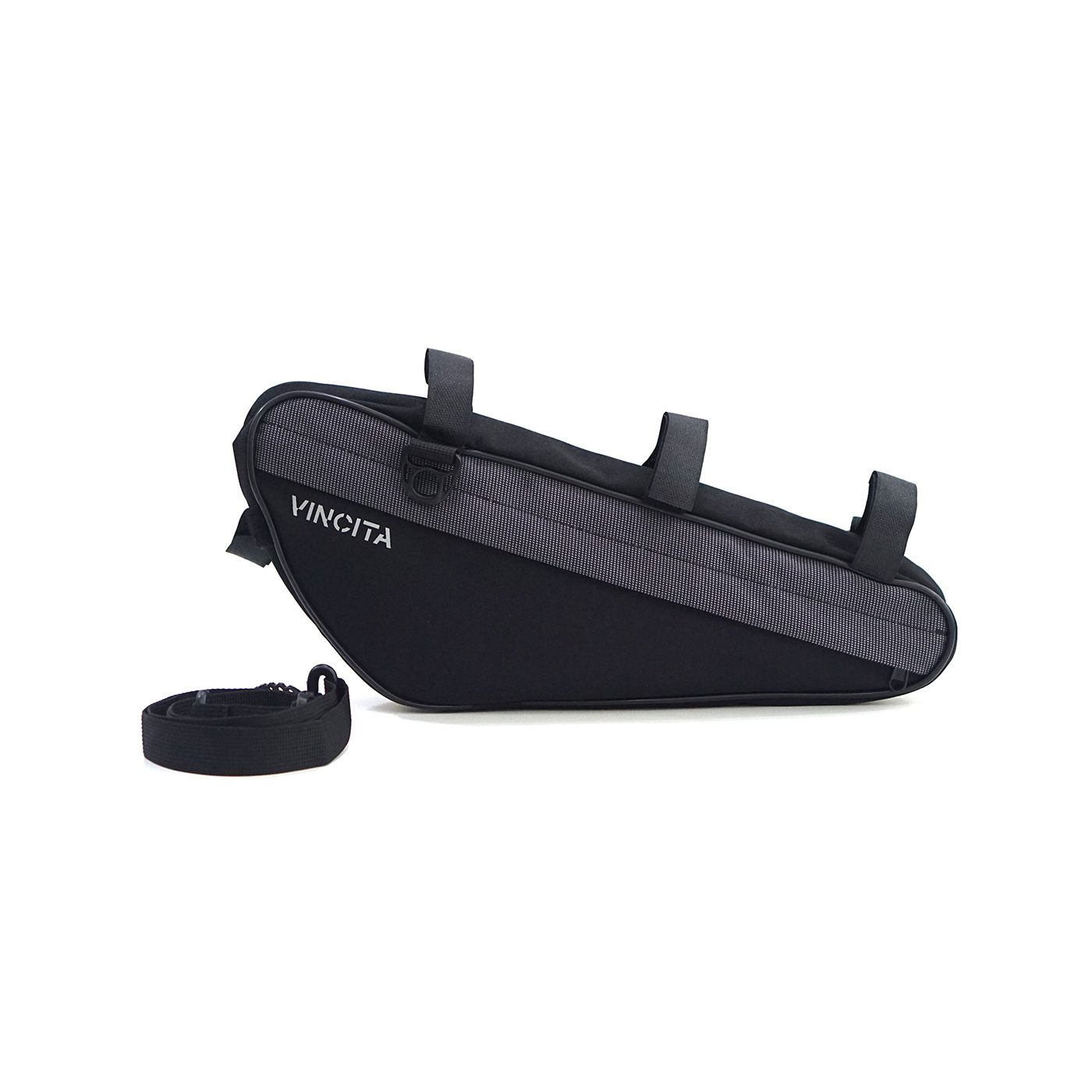 กระเป๋าใต้เฟรมแบบสามเหลี่ยม VINCITA B024L ขนาดใหญ่