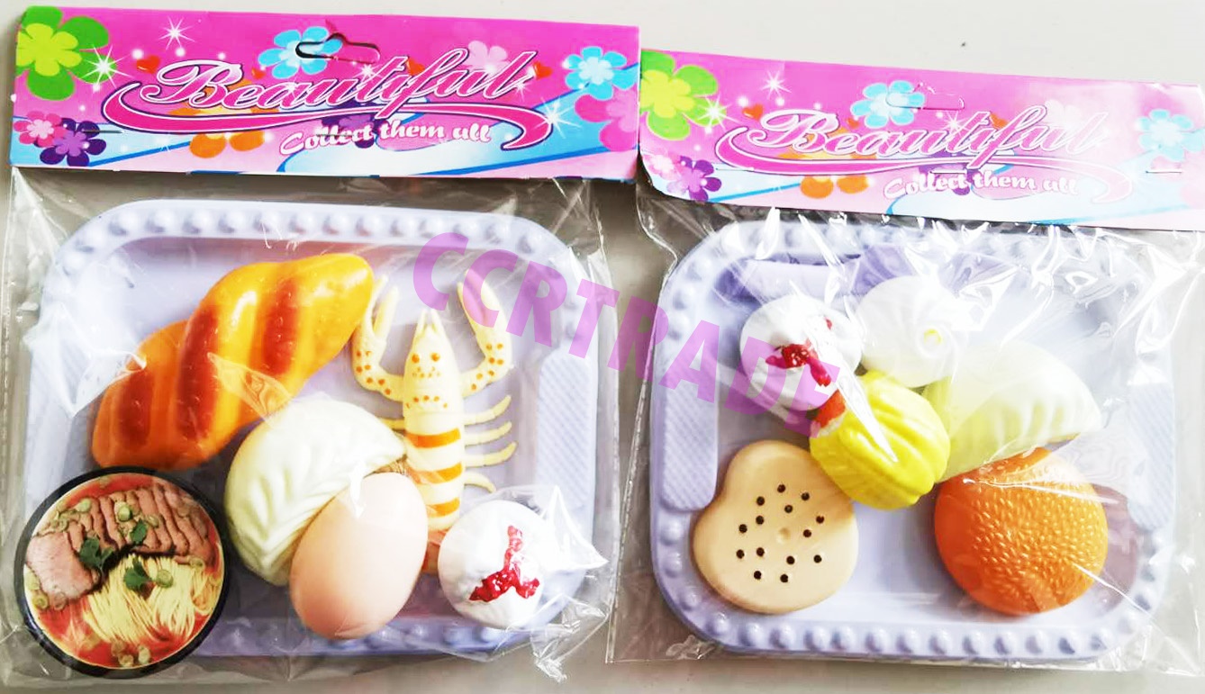 ชุดอาหารถาด 6 ชิ้นถุง 20 ซม.