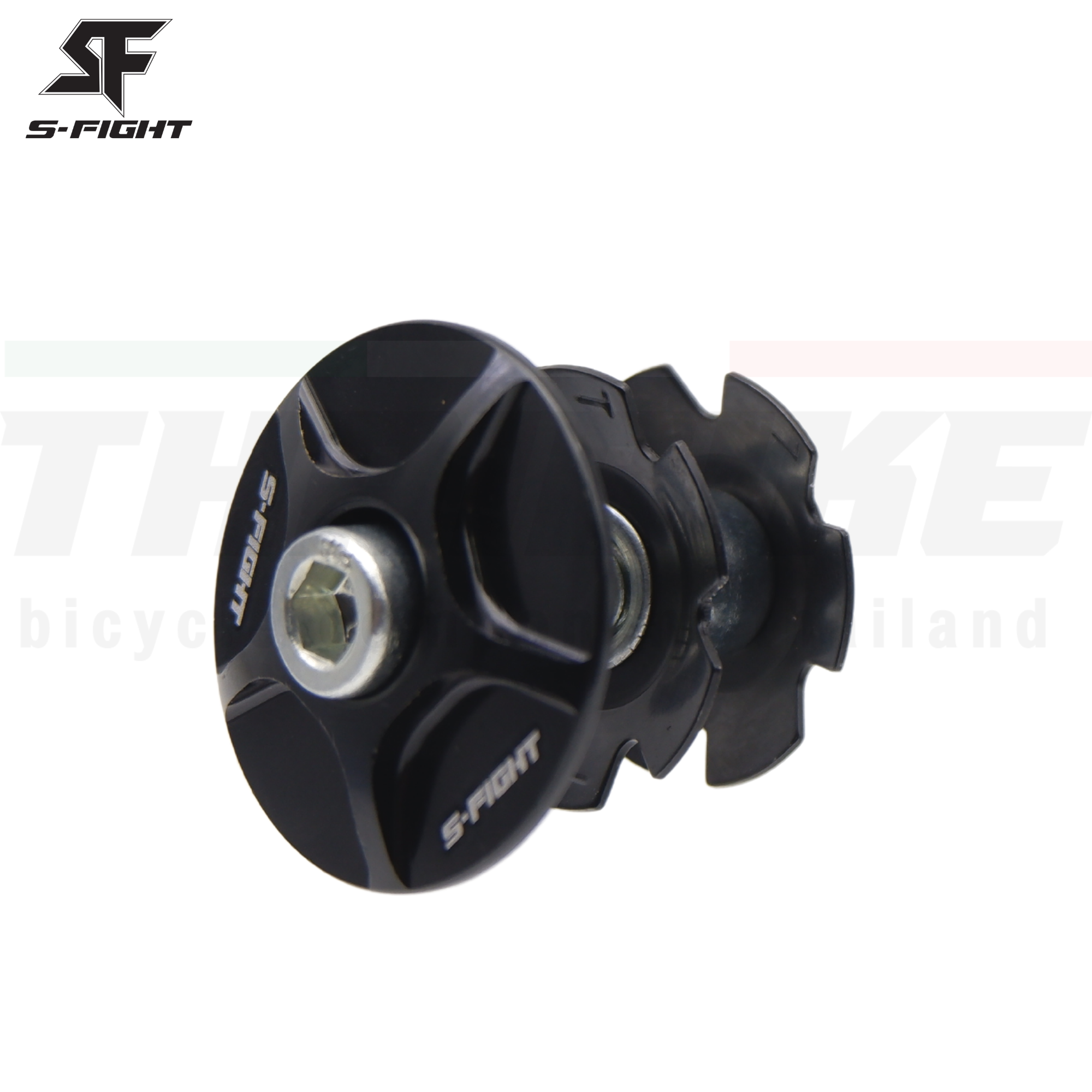 สตาร์นัท S-FIGHT ใส่คอจักรยาน STAR NUT แบบอลูมิเนียม สำหรับคอ 28.6