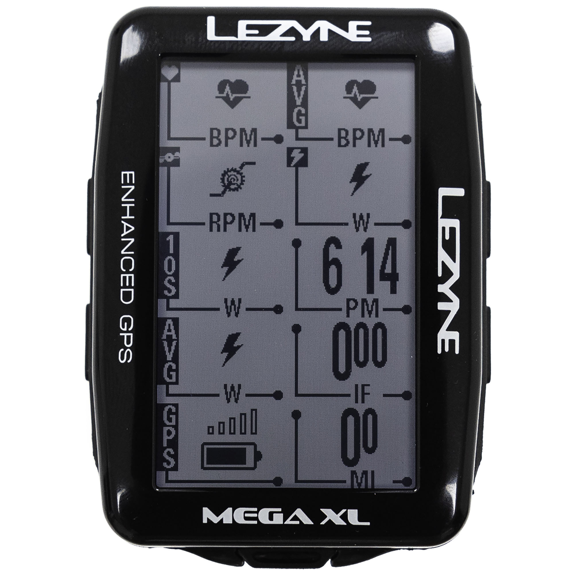 ไมล์จักรยาน LEZYNE Mega XL GPS ภาษาไทย หน้าจอ 2.7นิ้ว