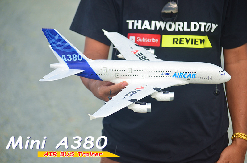 Mini A-380 3Ch 6Gyro เครื่องบินโดยสารบังคับ
