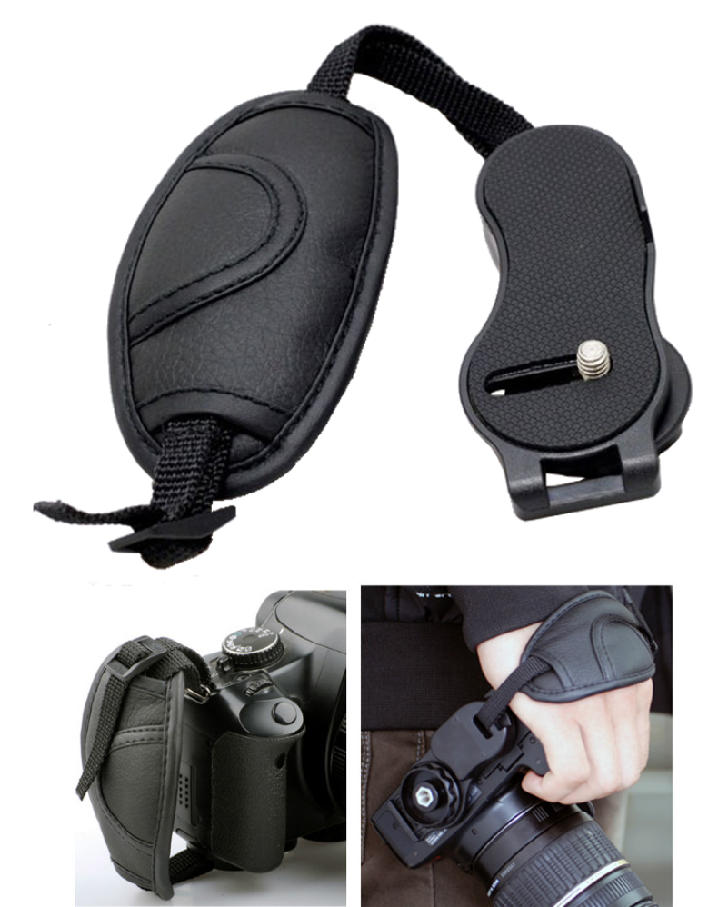 Camera Wrist Hand Strap Grip สายคล้องกล้องกับมือ รูปวงรี ใช้ได้กับกล้องทุกรุ่น