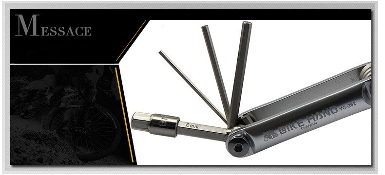 เครื่องมือพกพาจักรยาน BIKE HAND yc-262 ใช้กับจักรยานและงานทั่วไป