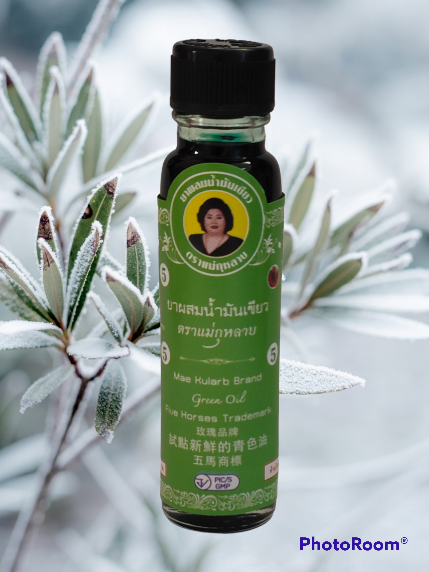 น้ำมันเขียวแม่กุหลาบ 25 ml.