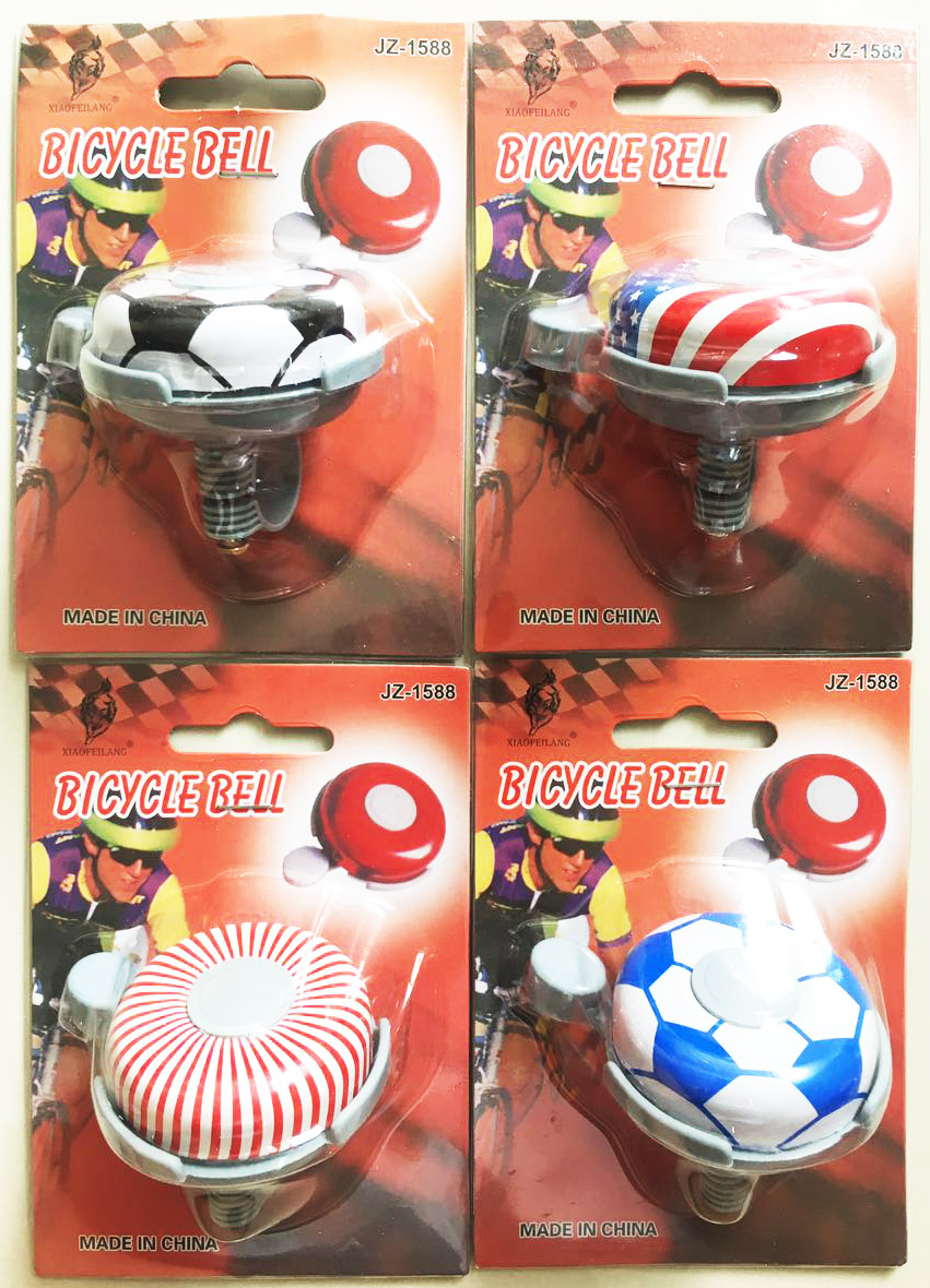 กระดิ่งจักรยาน+ขาจับแผง 14 ซม.