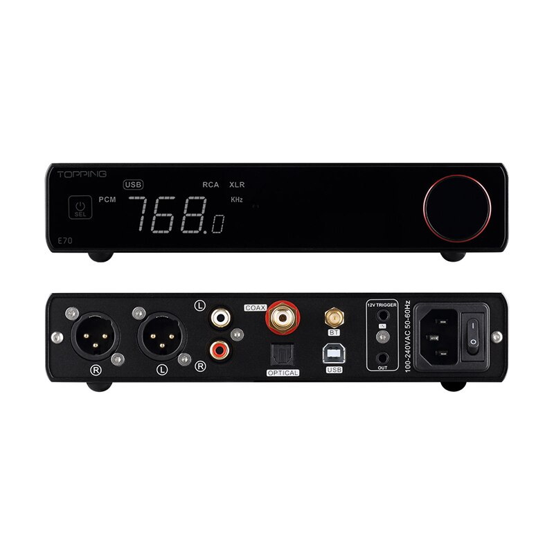 ขาย Topping E70 DAC ตั้งโต๊ะ รองรับ Dual Hi-Res ประกันศูนย์ไทย